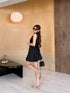 Casual Long Vest With Mini Skort